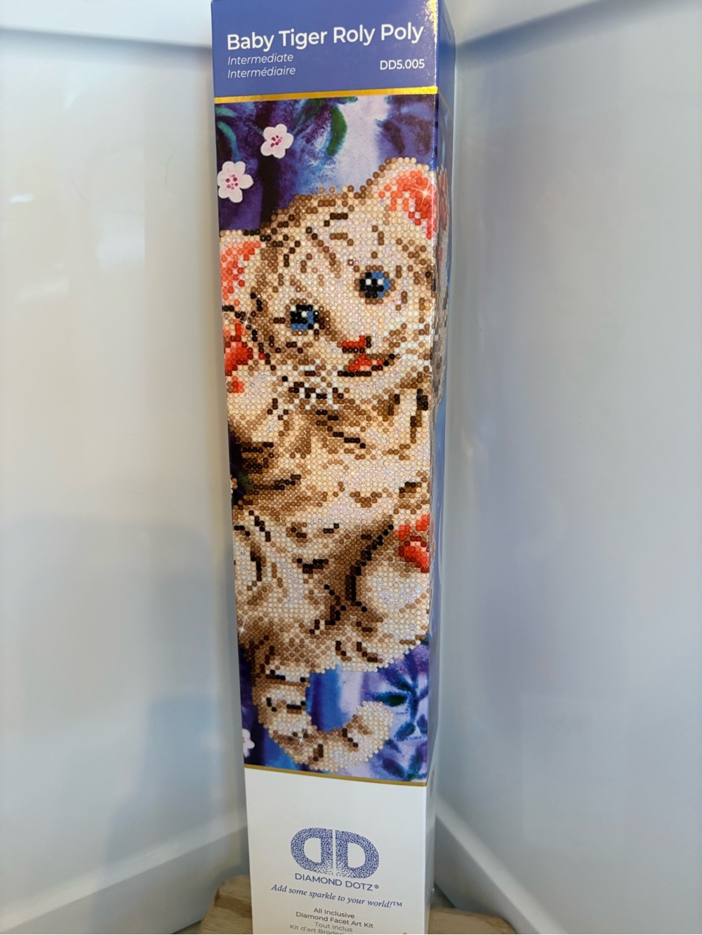 Diamond Supply Co. Baby Tiger Roly Poly Cat Kit - Cream, Beige, Blue, Pink